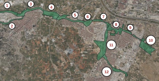 Zona de la cuenca del Poyo.