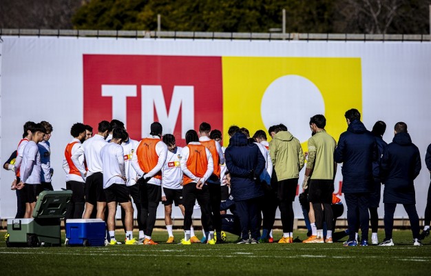 Thierry se incorpora a los entrenamientos en una sesión marcada por el gimnasio