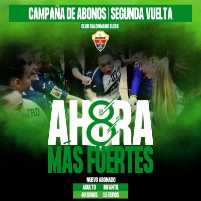 El CBM Elche lanza abonos de media temporada por 50 euros