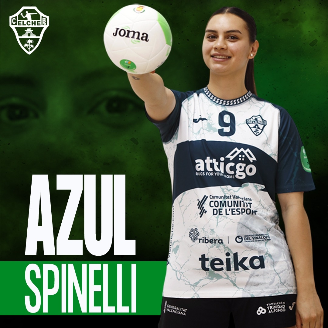 Azul Spinelli refuerza al Atticgo Elche durante la segunda vuelta