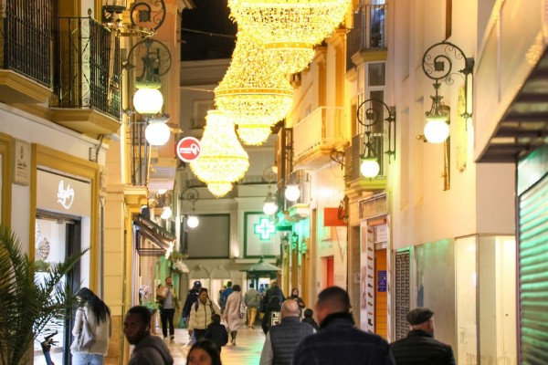 Lorca ya piensa en la próxima Navidad con luces en 3D y tecnología más avanzada 