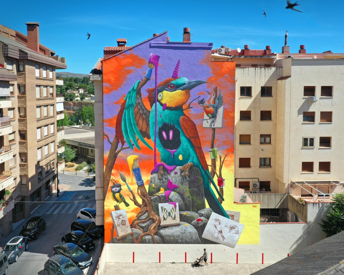 De València al mundo: Diego López escribe y dibuja el ‘Atlas del arte urbano y del grafiti’