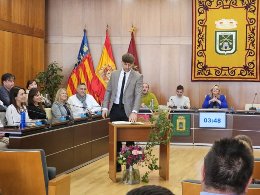 Álex Coca Malagón, nuevo concejal del Ayuntamiento de Calp