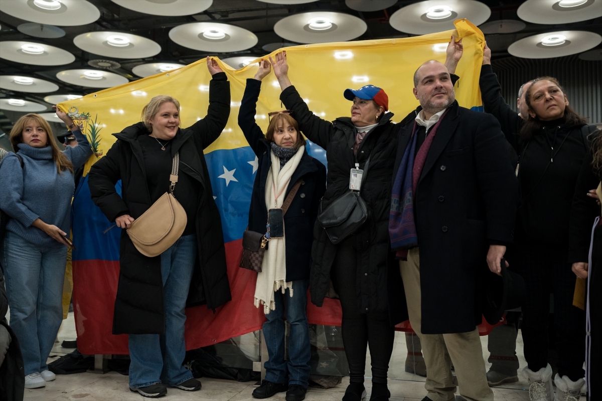Los cinco españoles liberados por Venezuela se encuentran ya en España