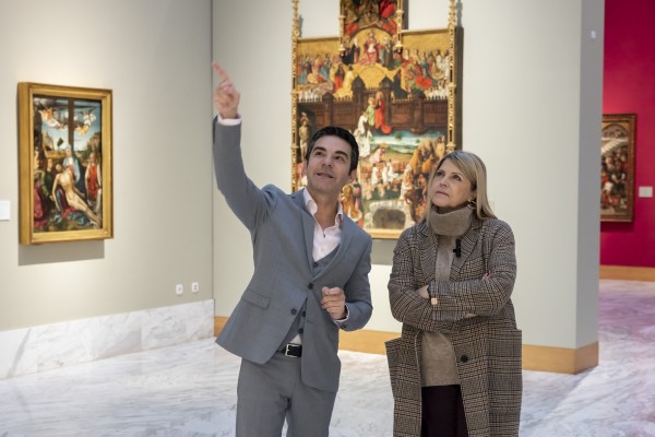 Ortí inicia en el Museo de Bellas Artes su ronda de contactos con los centros culturales