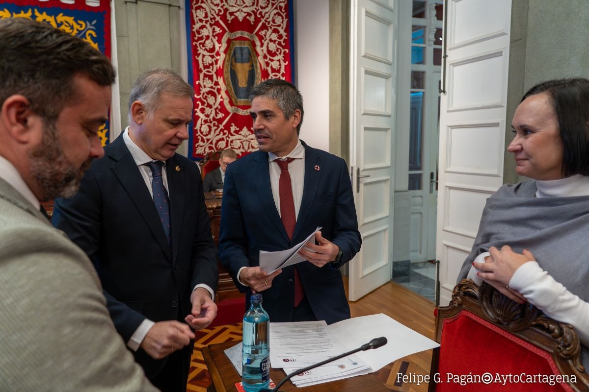 PP y Vox  sacan adelante el Presupuesto de 2026 de Cartagena sin aceptar ni una sola enmienda de la oposición