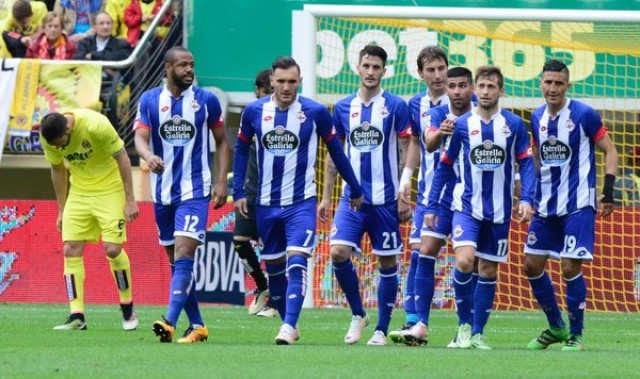 Un Villarreal sin tensión cae ante el Deportivo