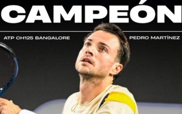 Pedro Martínez gana el torneo de Bangalore