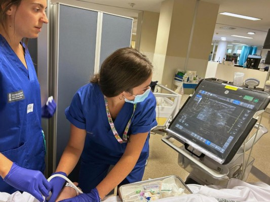 La Fe, único hospital español acreditado por American College of Emergency Physicians en ecografía clínica 