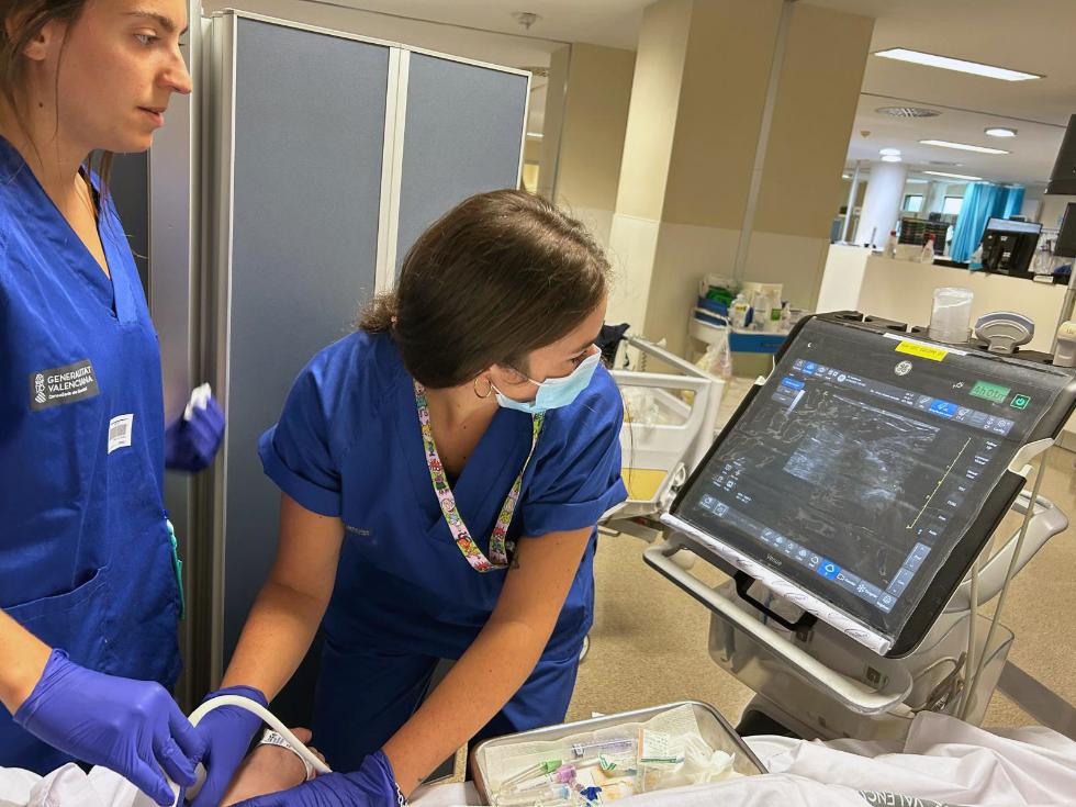 La Fe, único hospital español acreditado por American College of Emergency Physicians en ecografía clínica 