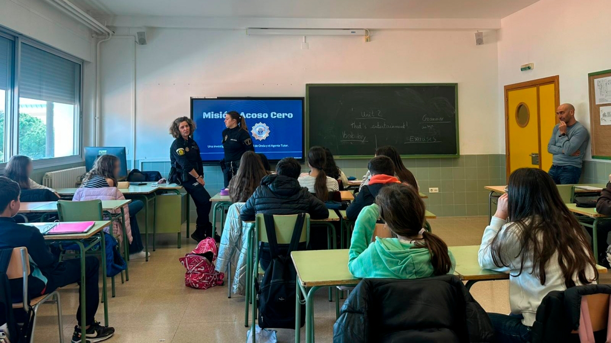 Onda refuerza la prevención contra el acoso escolar con jornadas en los centros educativos