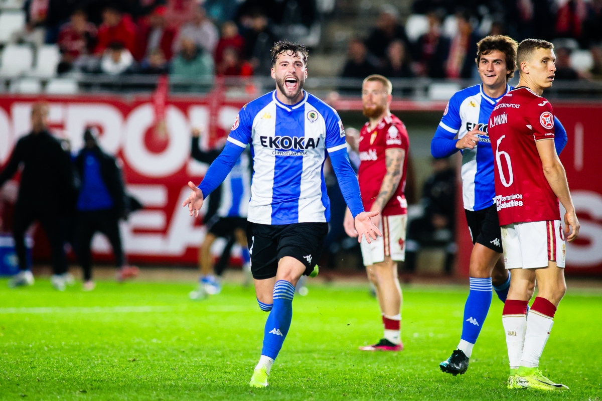 El Hércules CF responde en escenario grande: empate y mensaje en Murcia