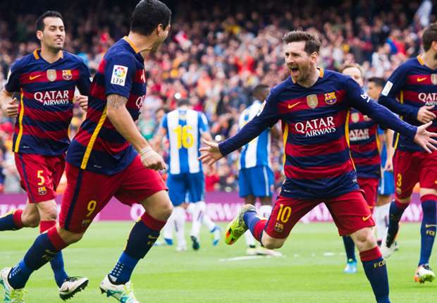 El Barça se divierte ante el Espanyol y acaricia la Liga