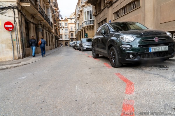 El 31 de enero finaliza el plazo para renovar el estacionamiento en zona naranja en Cartagena