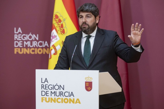 López Miras se planta contra la financiación 