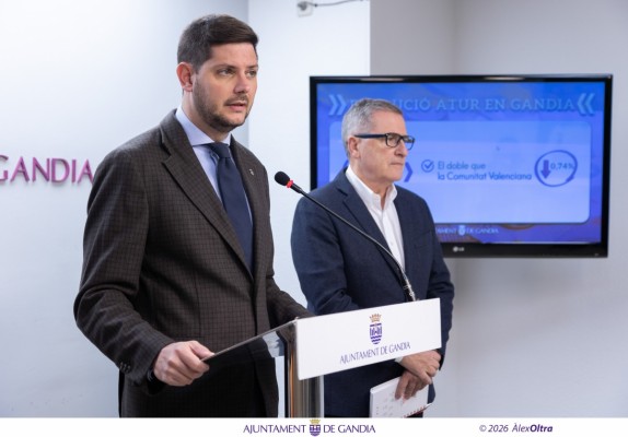 Gandia consolida el seu creixement econòmic amb més joves treballant i més renda familiar