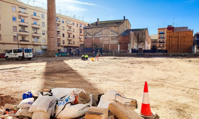 Benetússer inicia las obras de adecuación de los terrenos del antiguo molino arrocero de San José