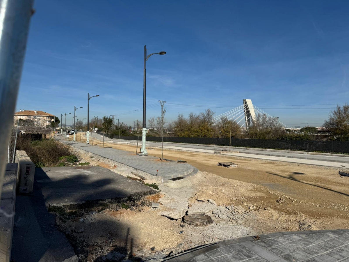 La Ronda Norte de Manises estará lista a mediados de febrero y aliviará el tráfico en Rafael Valls