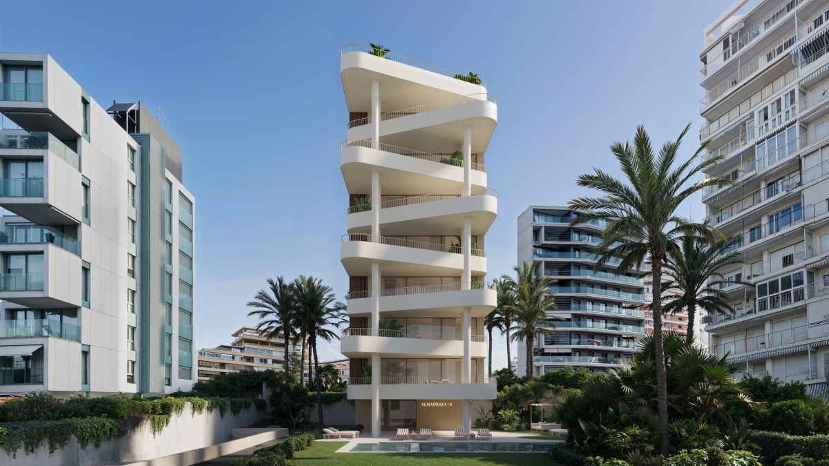 La vivienda de lujo vende sobre plano en Alicante: reservas al 43% en la futura torre de la Almadraba 