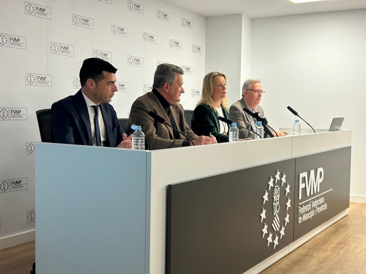 Miguel Ángel Ivorra, Vicente Martínez Mus, Paqui Bartual y Félix Francés.