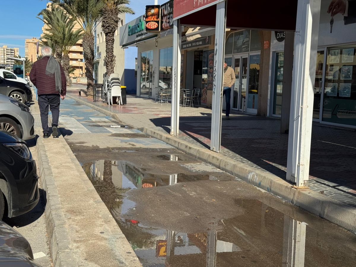 MC denuncia el abandono del litoral este de Cartagena tras visitar Cabo de Palos y La Manga