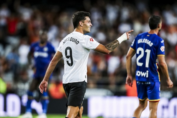 El Valencia no gana al Getafe en el Coliseum desde 2018