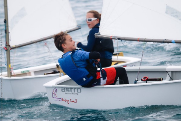 Javier Clement, nuevo campeón autonómico Optimist A