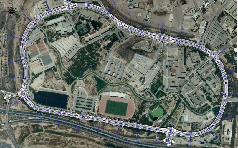 La UMU pone a punto el Campus de Espinardo: mejorará el asfalto y la seguridad vial