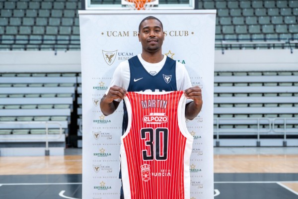 Kelan Martin, del UCAM CB: 