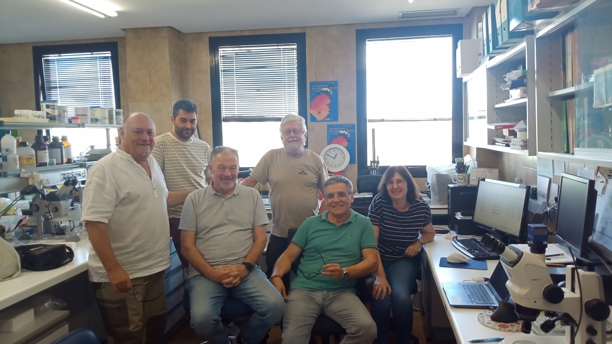 José Luis Yela, Juan José Guerrero, John Girdley, Dave Grundy, Antonio S. Ortiz y Rosa María Rubio