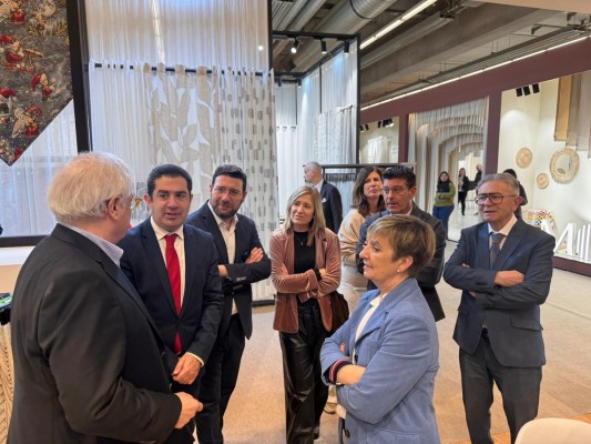 14 empresas del textilhogar de Alcoià-Comtat buscan, en Frankfurt, reforzar y ampliar el mercado exterior