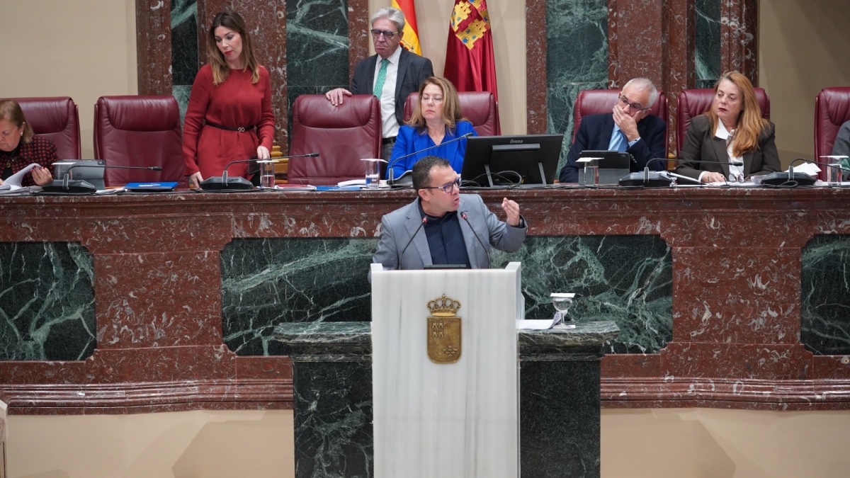 Fernando Moreno, diputado del PSRM-PSOE.