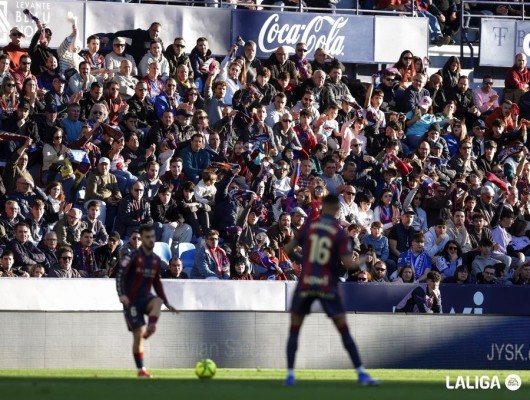 El Levante estará acompañado en el Bernabéu por al menos 600 levantinistas