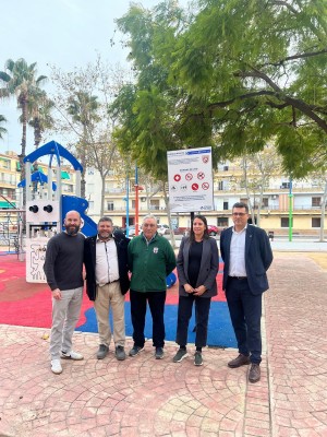 La Federación de Caza recupera un parque infantil en Alfafar con las ayudas solidarias recibidas tras la Dana