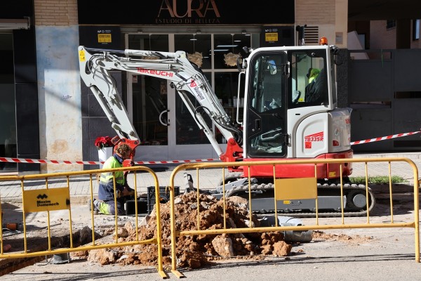 Catarroja inicia la segunda fase de las obras del alcantarillado por vía de emergencia