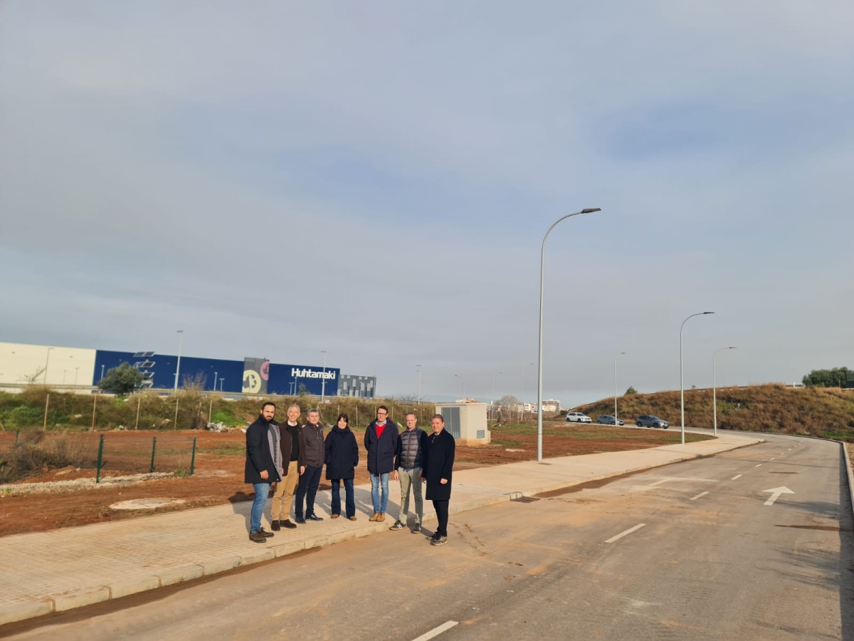 Nules amplía su suelo industrial: finaliza la urbanización del Polígono III por más de 900.000 euros