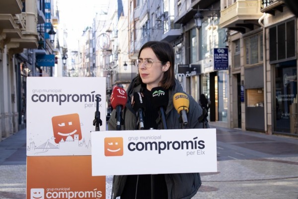 Compromís per Elx presenta una moción para reclamar a la Generalitat las acciones pendientes del Pla Convivint