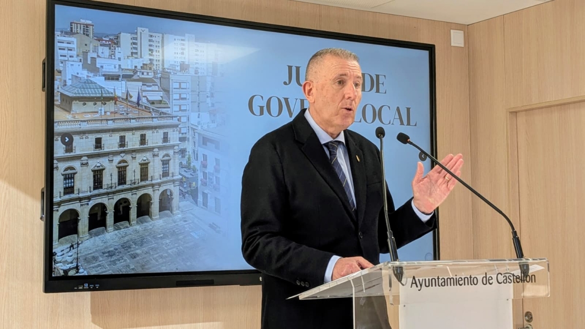 El portavoz del gobierno municipal de Castelló, Vicent Sales.