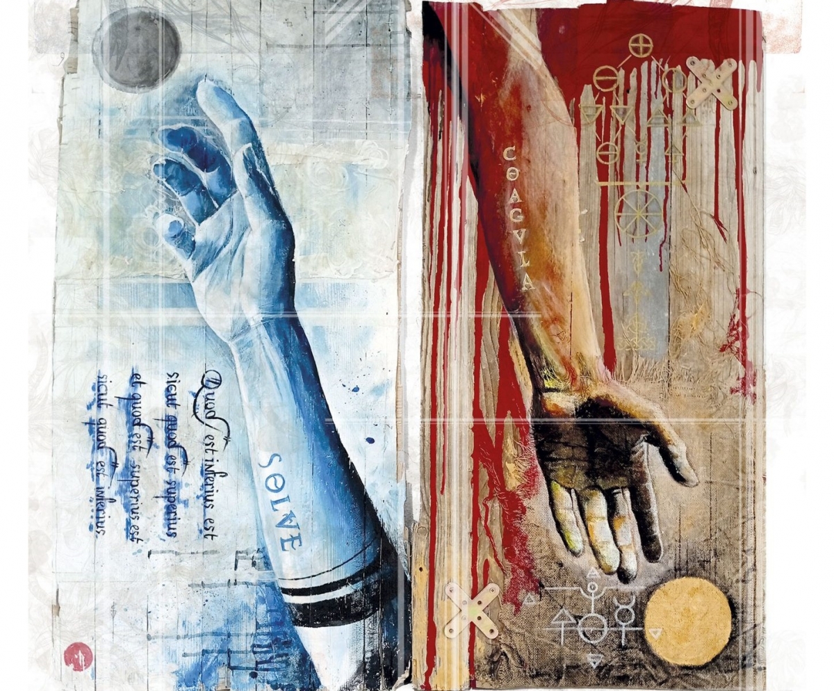 Exposición Solve et Coagula, de CalaveraDiablo