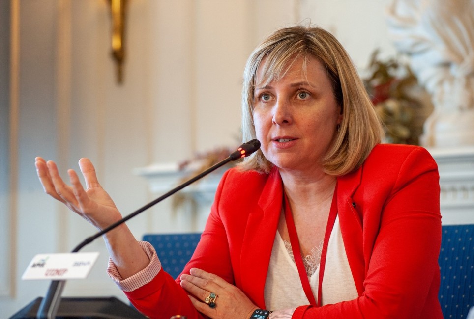 Patricia Suárez, presidenta de Asufin, en una imagen de archivo. Foto: APIE.  - 