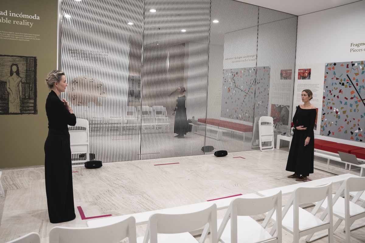 Dos actrices para una sola Juana Francés: 