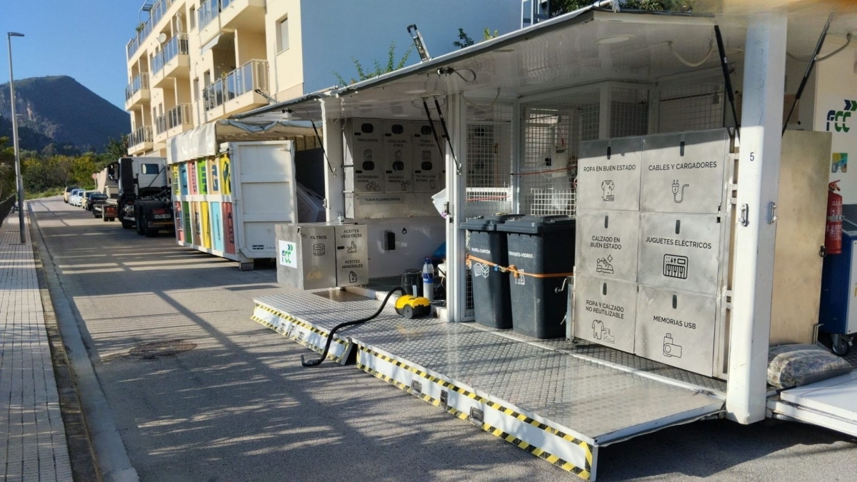 Los ecoparques móviles del Consorci Mare en 2025: 24.000 usuarios y 500.000 kilos de residuos