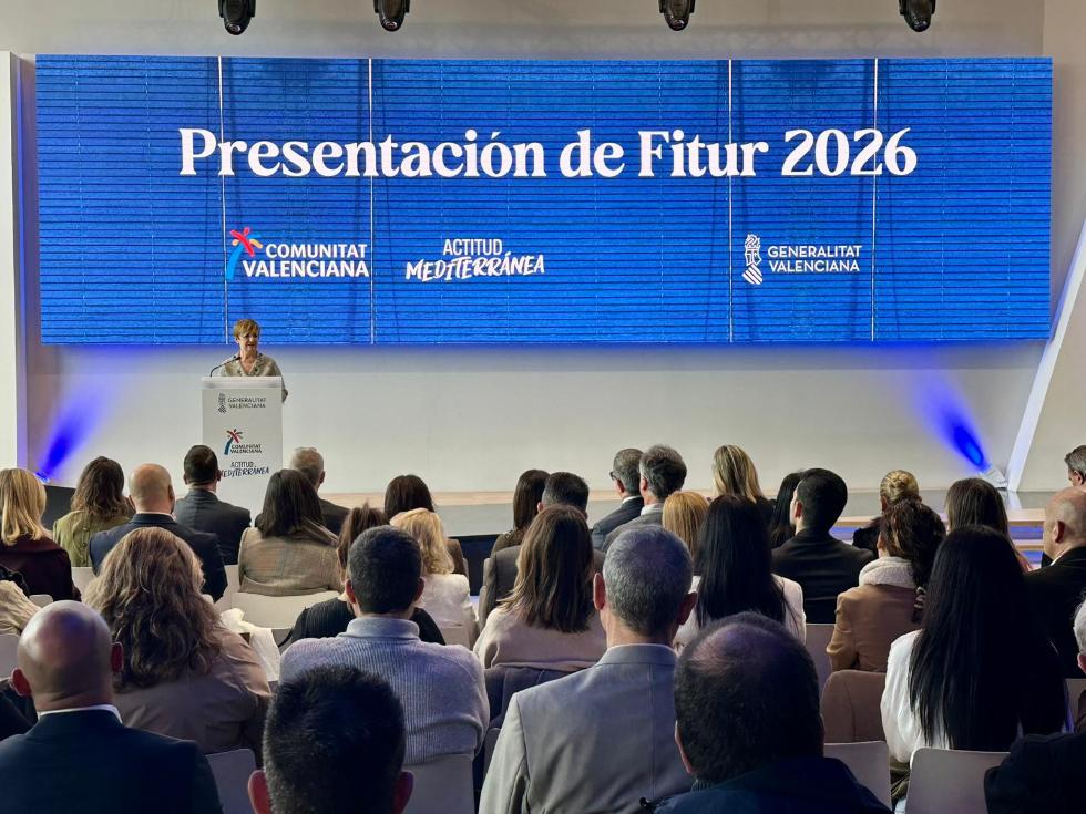 La Comunitat Valenciana lleva su oferta turística a Fitur 2026 en un estand inteligente basado en digitalización y datos en tiempo real