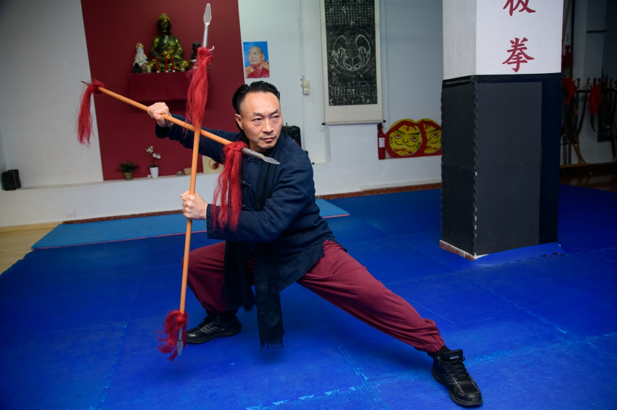 Zhu, el gran shaolin de València