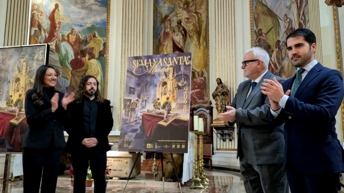 La Semana Santa de Murcia ya tiene nuevo cartel, obra del pintor murciano Carlos Montero