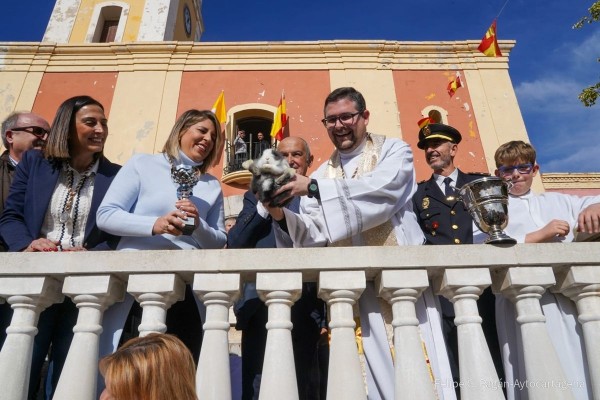 San Antón bendice con emoción a sus animales en Cartagena