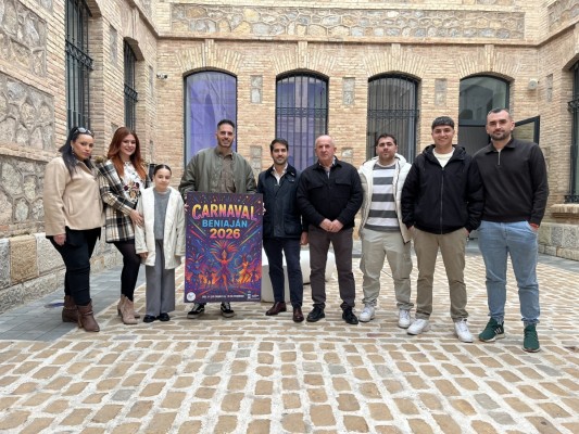 El Carnaval de Beniaján anuncia el programa de actos: arranca el día 31 con el aperitivo de comparsas en el bar El Manchego