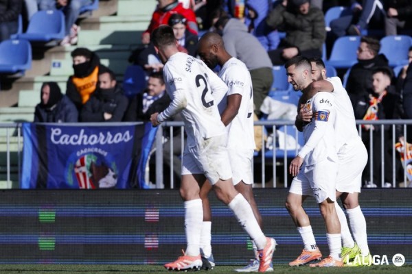 Gayà revive al Valencia CF en Getafe