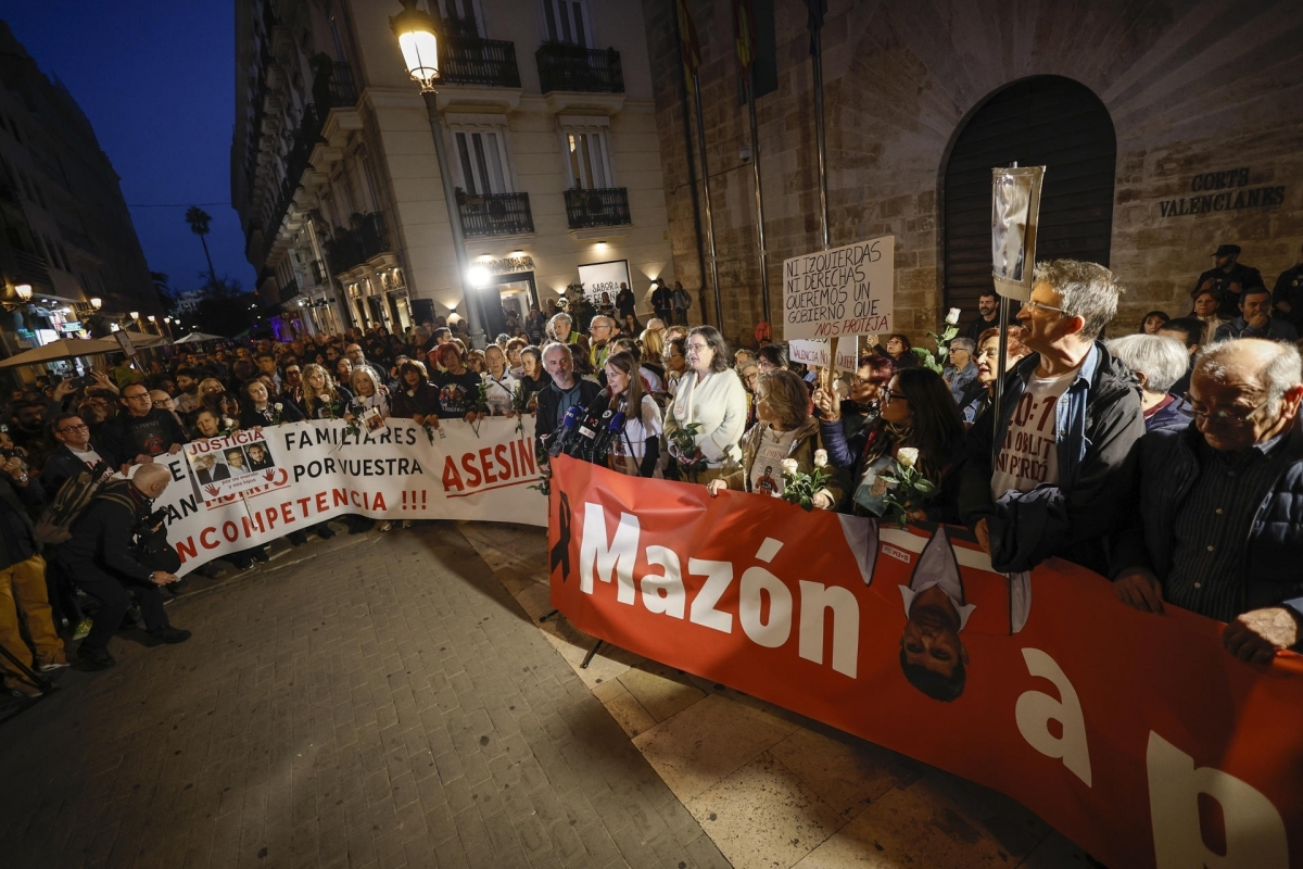 Una nueva manifestación con el lema 'Mazón a presó' recorrerá Benetússer el 31 de enero