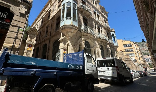 Cantó Obras ultima la mejora de la accesibilidad del Conservatorio de Música y Danza de Alcoy